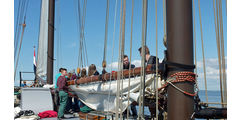  Segelrüstzeit auf dem Ijsselmeer (Foto: Marcella Jakobi)